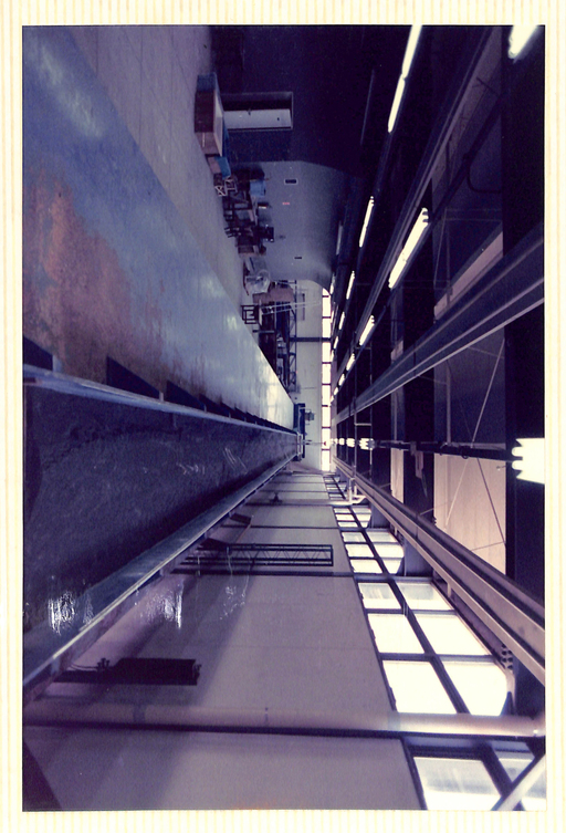 北海道大学百周年工学部公開記念行事 写真展1(1974年) (流砂実験水路(土木工学科))
