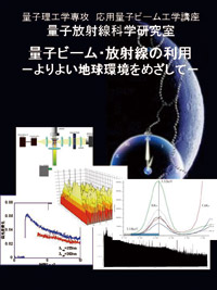 図1 量子放射線科学研究室のポスター
