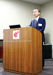 Opening address by the Dean,Prof. Baba<　馬場工学研究院長の挨拶