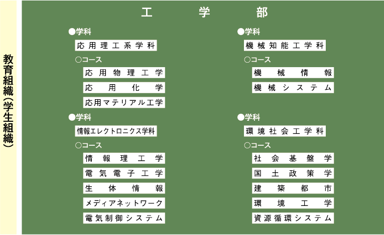 組織構成図 学部
