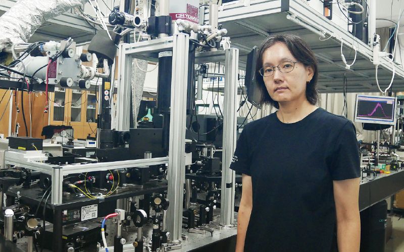 応用物理学部門 鍜治 怜奈