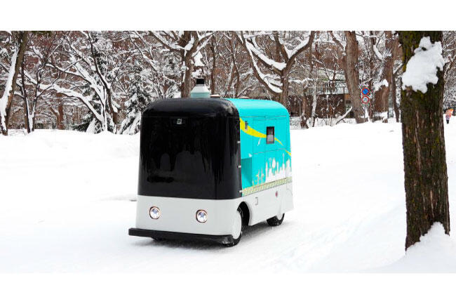 国内初、雪上を走行する中速・中型自動配送ロボットを共同開発　準公道で走行試験成功 (PDF)