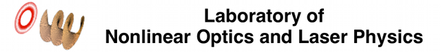 Laboratory of Nonlinear Optics and Laser Physics