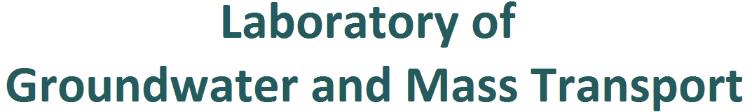 Laboratory of Groundwater and Mass Transport