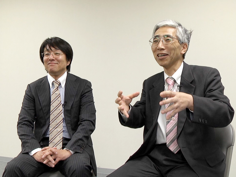 Professor Satoshi Ogasawara & Mr. Kenichi Takezaki